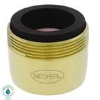 1.2 GPM Dual-Thread PCA Water-Saving Faucet Aerator in Polished Brass