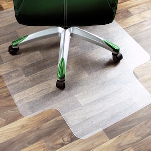 Universal Cleated Chair Mat for Low and Medium Pile Carpet 36 x 48 Clear 