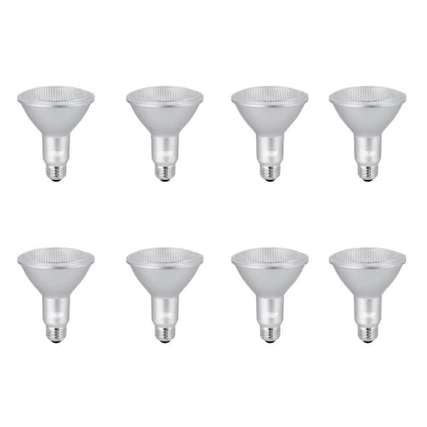 Feit Electric 75-Watt Equivalent PAR30L Dimmable CEC Title 20 90 CRI E26 Flood LED Light Bulb, Bright White 3000K (8-Pack)