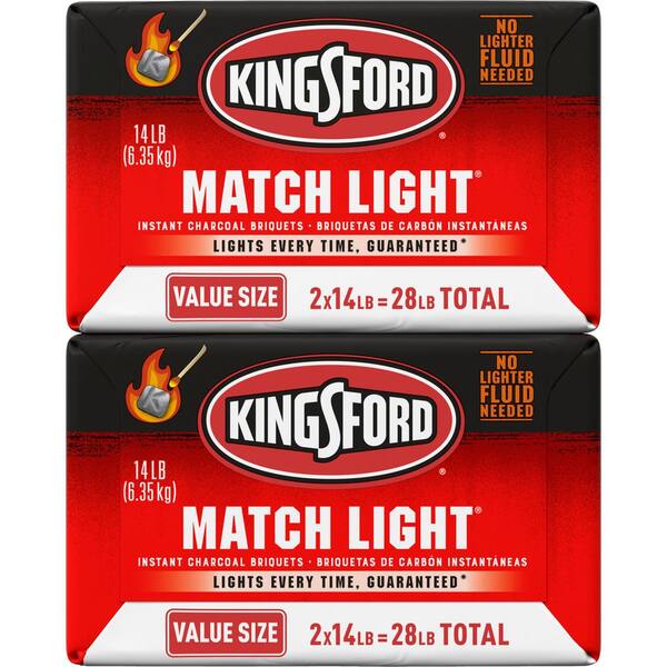 Kingsford 14 lbs. Match Light Instant BBQ Smoker Charcoal