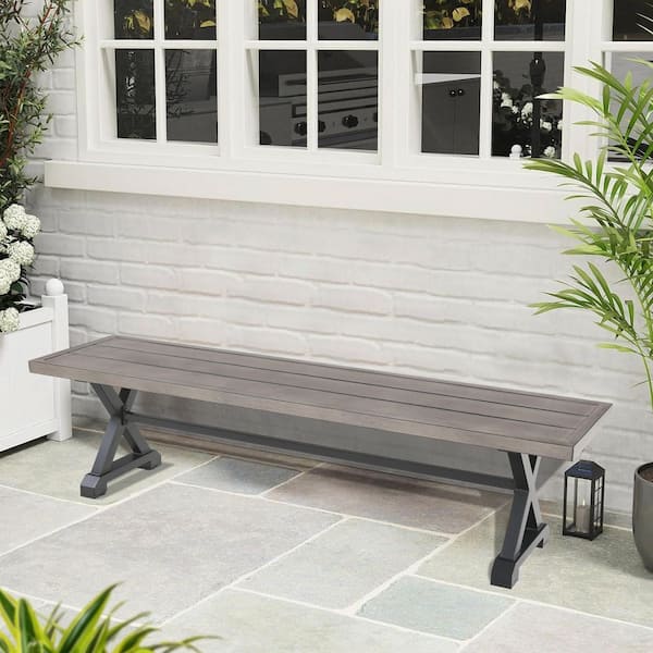 AZUR Metal Outdoor Bench