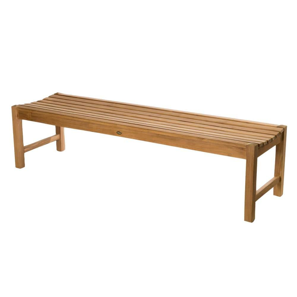 ARB Teak And Specialties Elite 71 In. Natural Teak Wood Outdoor ...