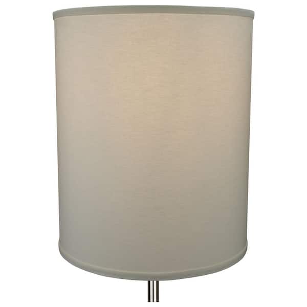 Linen Cream Drum Lamp Shade 14, Cream Drum Lampshade For Floor Lamp