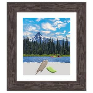 Bridge Black Wood Picture Frame Opening Size 20x24 in. (Matted To 16x20 in.)