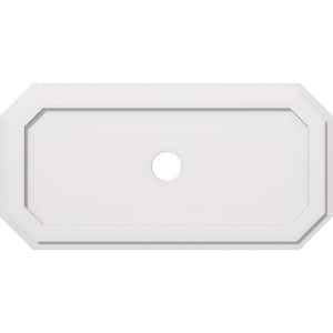 34 in. W x 17 in. H x 3 in. ID x 1 in. P Emerald Architectural Grade PVC Contemporary Ceiling Medallion