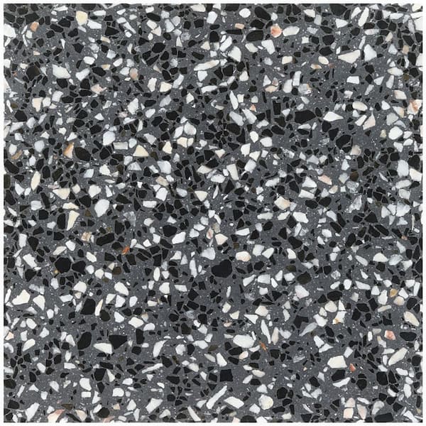 Ivy Hill Tile Raleigh Domino 4 in. x 0.71 in. Polished Terrazzo Floor and Wall Tile Sample