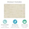 Sussexhome Heavy Duty Ultra Thin Non Slip Washable Cotton Indoor Rug - 2' x  3' - On Sale - Bed Bath & Beyond - 32498014