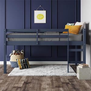 Anders Blue Junior Twin Loft Bed