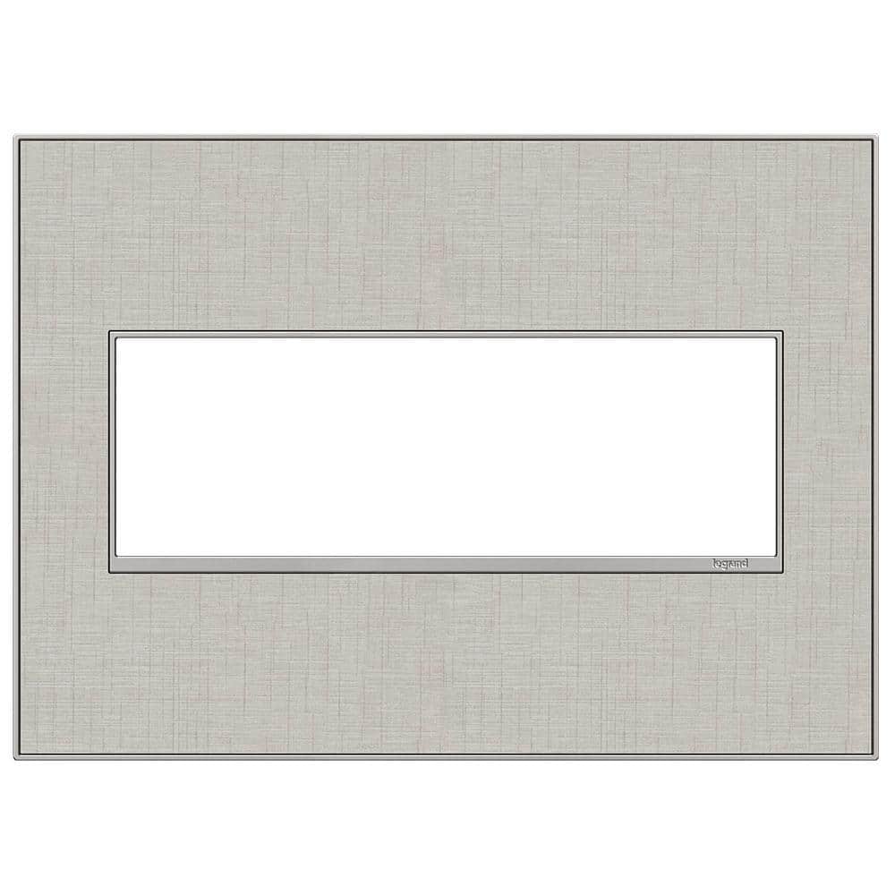 adorne 3 Gang Decorator/Rocker Wall Plate, True Linen (1-Pack) price history on PriceWatchPro