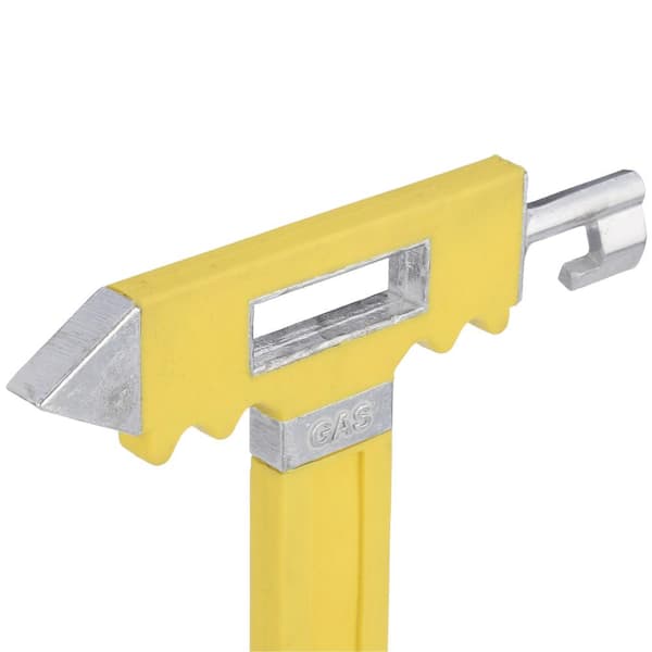 Emergency Gas  Water Shutoff Tool Shut Off Valve Wrench Key Main Meter Cover 
