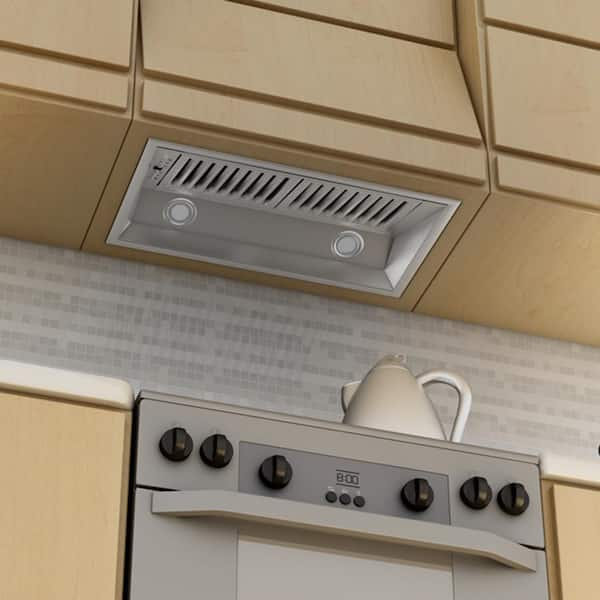 under cabinet vent hood insert