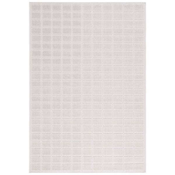 SAFAVIEH Stella Ivory 9 ft. x 12 ft. High-Low Tile Area Rug