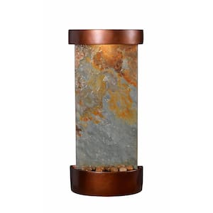 Riverbed Resin and Slate Table/Wall Fountain