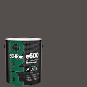 1 gal. #PPU24-02 Berry Brown Semi-Gloss Acrylic Exterior Paint