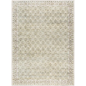 Our PNW Home Rainier Olive Traditional 3 ft. x 5 ft. Indoor Area Rug