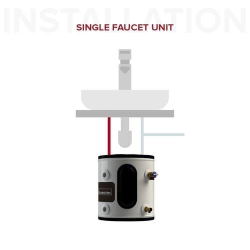 1500-Watt Point of Use Electric Water Heater