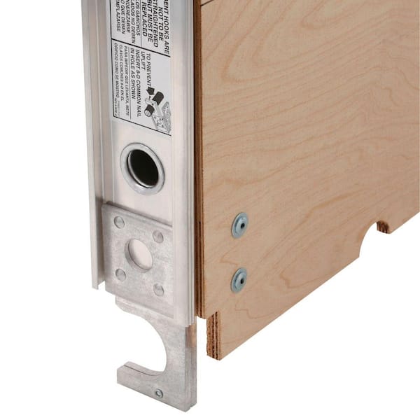 7 ft. x 19 in Plywood Decked Aluma-Plank with 250 lb. Load Capacity