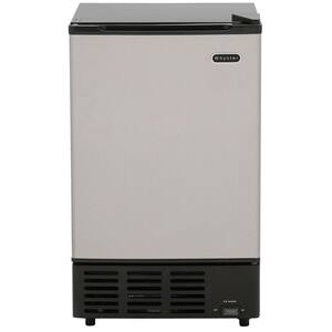 15 in. 12 lb. Built-In Ice Maker in Stainless Steel