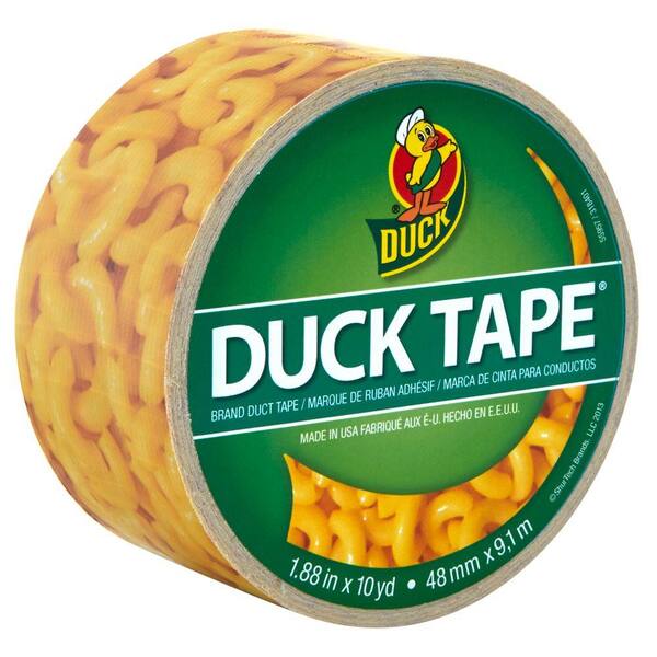 Duck 1.88 in. x 10 yds. Mac N Cheese Duct Tape
