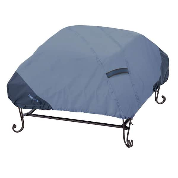 Classic Accessories Belltown 40 in. Skyline Blue Square Patio Fire Pit Cover
