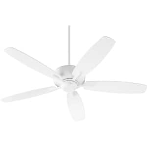 Breeze 52 in. Indoor Studio White Ceiling Fan