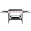 36 in. 4-Burner Propane BBQ Grill in Black Flat To - rated 4.4615 stars from 13 reviews