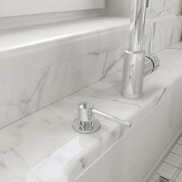Baveno Chrome Kitchen Soap Dispenser
