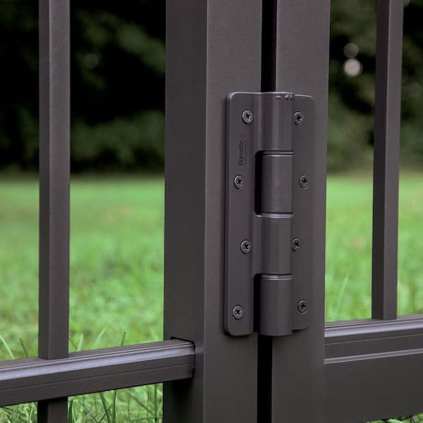 3.125 in. x 7.187 in. Aluminum Bronze Heavy-Duty Butterfly Hinge (2-Pack)