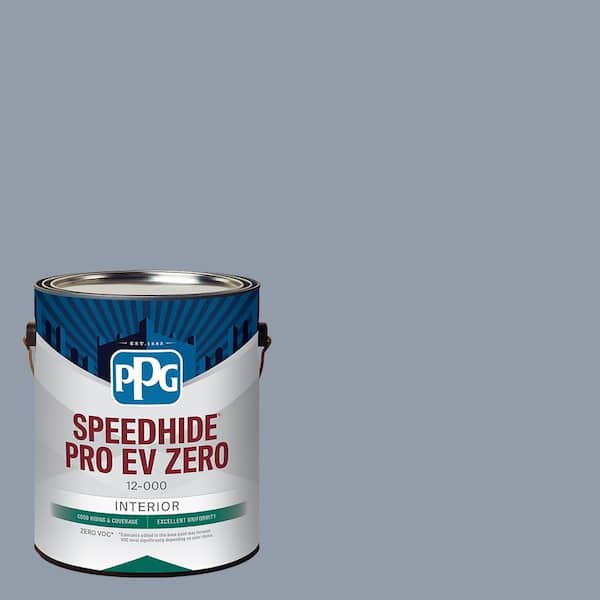PPG Speedhide Pro EV Zero 1 gal. PPG10-20 Coast Of Maine Flat Interior Paint