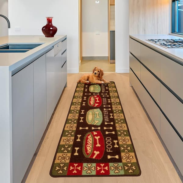 Pet Collection Water and Food 20 in. W x 59 in. L Stair Runner 8.19 sq. ft.