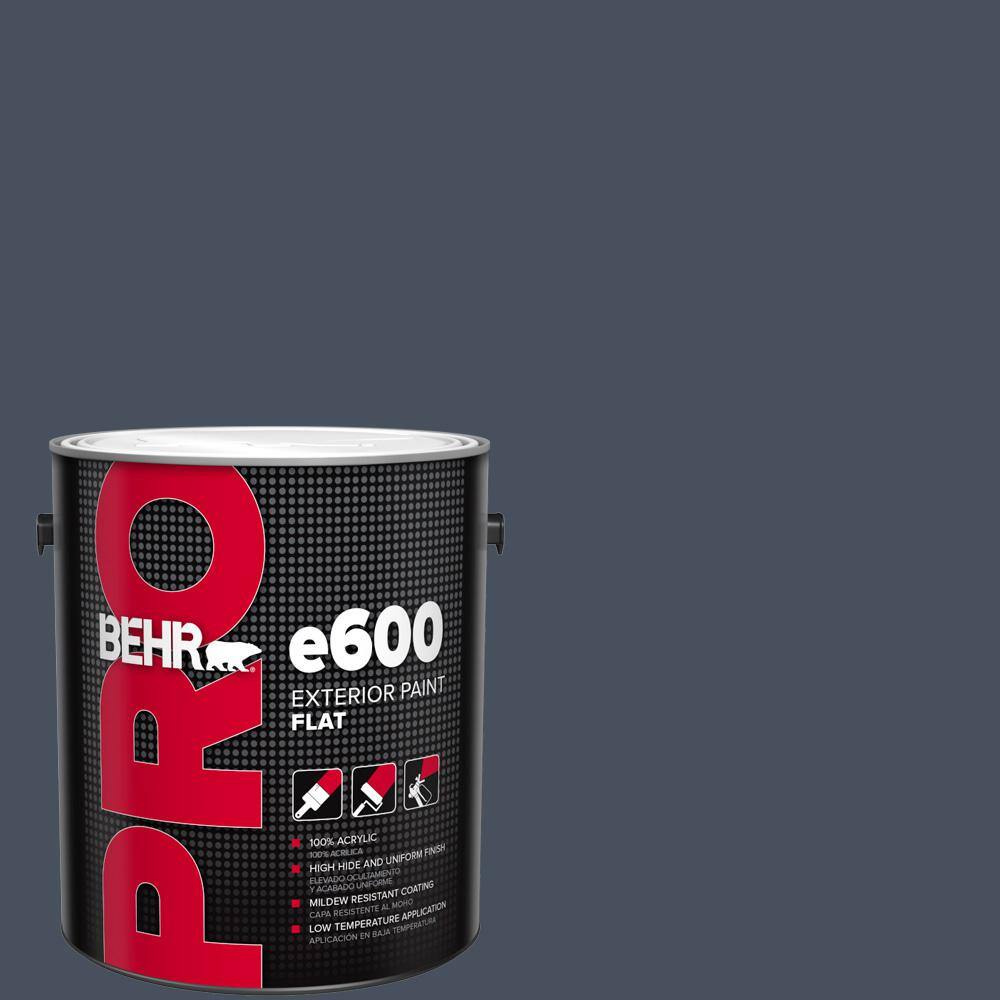 1 gal. #S510-7 Dark Denim Flat Exterior Paint price history on PriceWatchPro