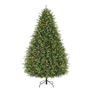 7.5 ft. Pre-Lit LED Eastcastle Balsam Fir Artificial Christmas Tree