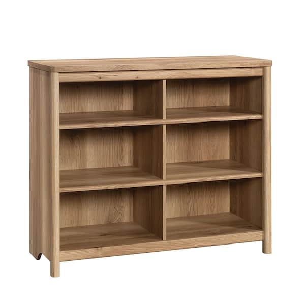 SAUDER Dover Edge 43.15 in. Wide Timber Oak 3-Shelf Accent Bookcase