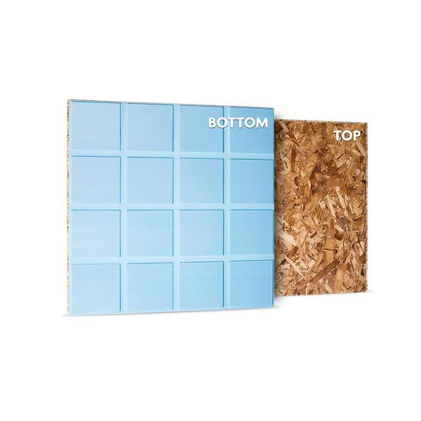DRIcore DRICORE R+ Panels Insulated (2x2) Premium 1-in Flooring Underlayment DRIcore DRICORE R+ Panels Insulated (2x2) Premium 1-in Flooring Underlayment