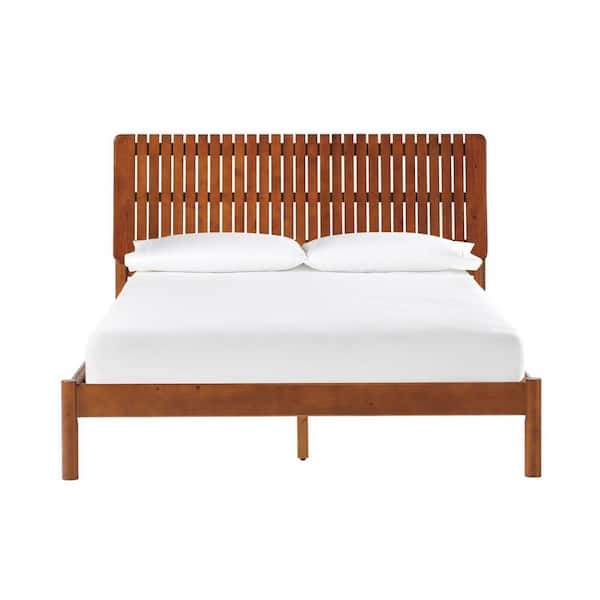 Walker Edison Furniture Company Modern Brown Solid Wood