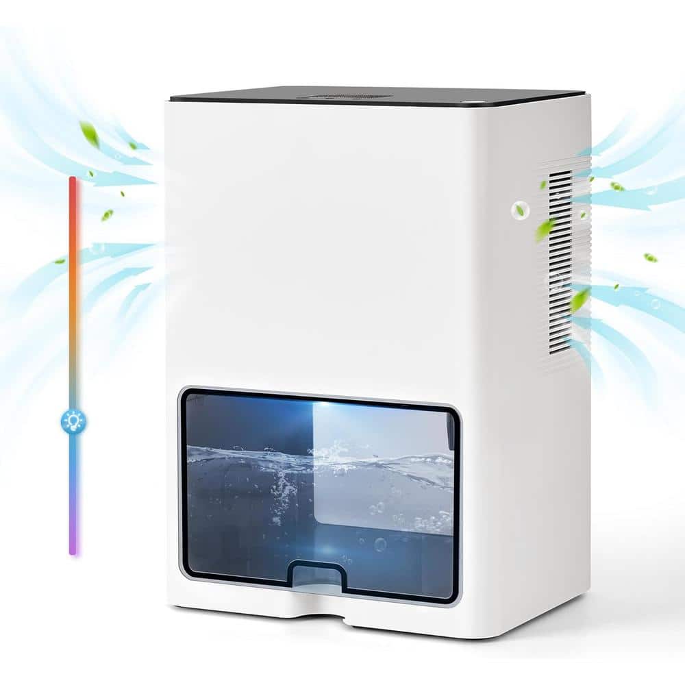 7.38 Pints 800 Sq. Ft. Dehumidifier for Home with 2 Working Modes, Timing S