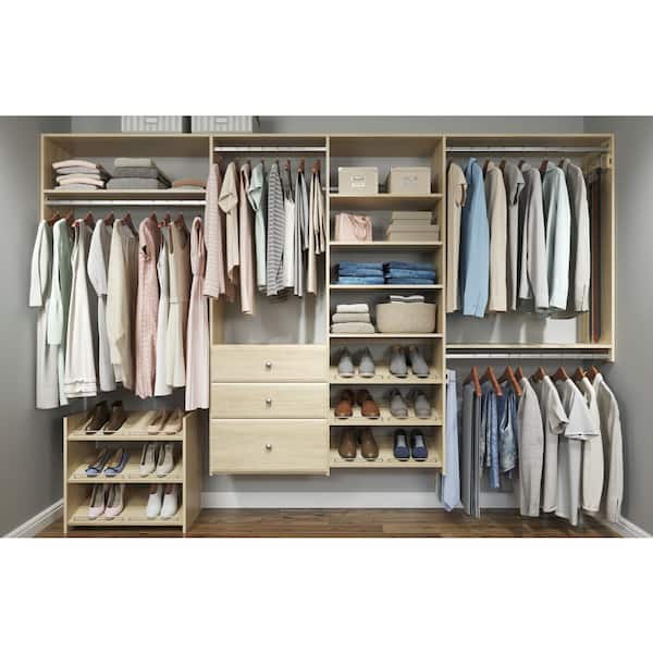 12 in. H x 24 in. W Brown Wood Drawer