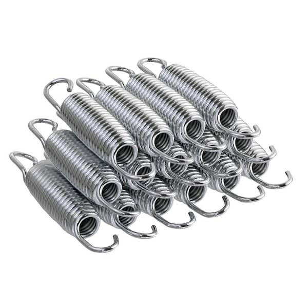 Upper Bounce Machrus Upper Bounce 5 in. Trampoline Springs, HeavyDuty Galvanized, Set of 15 (Spring Size Measures Hook to Hook)