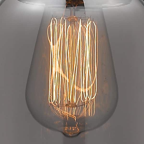 Innovations Fenton 100-Watt 1-Light Antique Copper Standard Mini