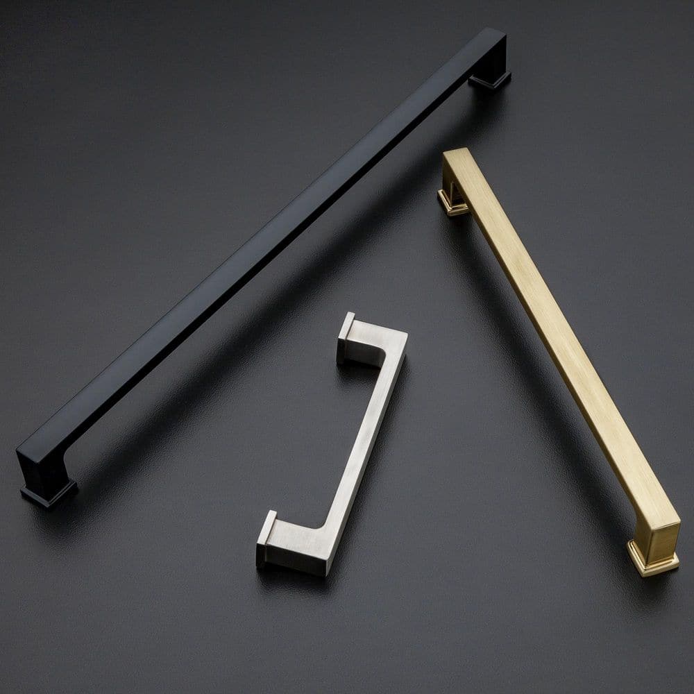 Chelsey 4-inch Polished Nickel Modern Bar Pull with Mounting Hardware