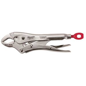 Milwaukee 48-22-3504 4 Inch Torque Lock Long Nose Locking Pliers – Comfort Grip, Single Item