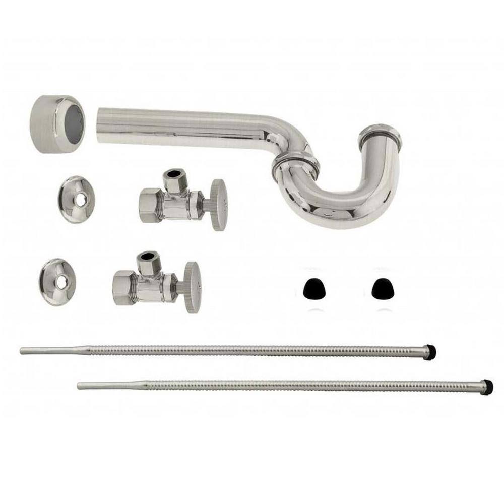 Westbrass Standard Pedestal Lavatory Supply Kit Westbrass Standard Pedestal Lavatory Supply Kit