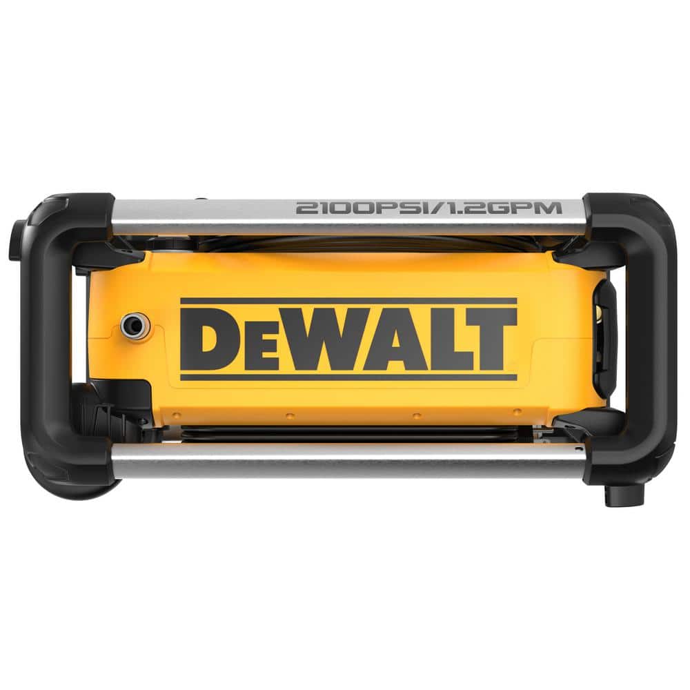 DEWALT Yellow and Black 2100 PSI Electric Pressure Washer with Axial Cam Pump