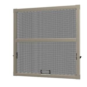 RITESCREEN 27.875 in. x 66.8438 in. Clay Aluminum Replacement Window ...