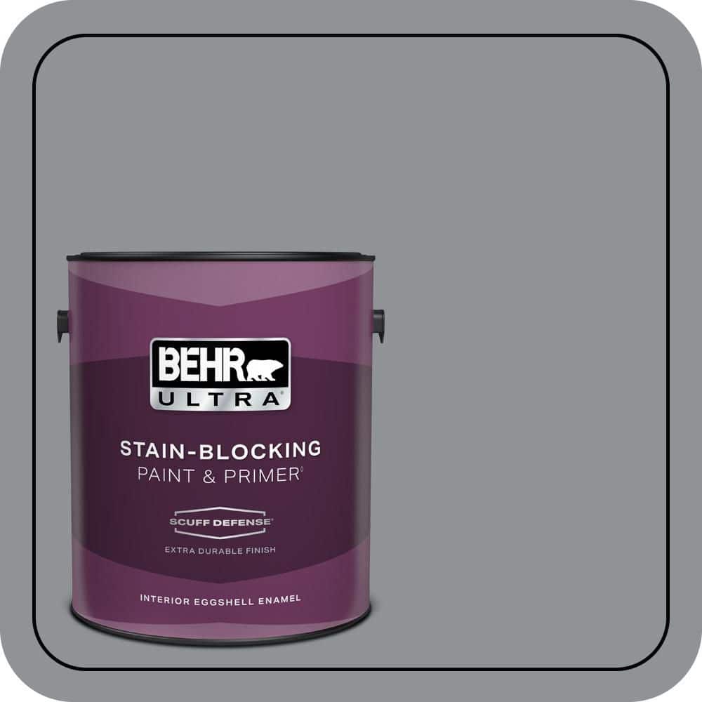 1 gal. #PPU26-05 Flint Gray Extra Durable Eggshell Enamel Interior Paint & Primer price history on PriceWatchPro