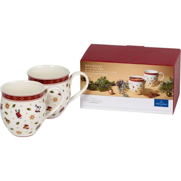 Villeroy & Boch 13 Oz. Toy's Delight Porcelain Mug Set (Set of 2)