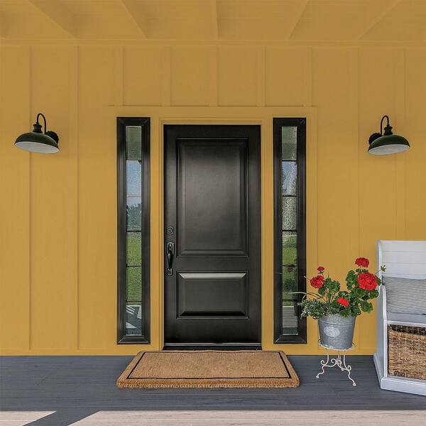 Glidden Essentials 1 gal. PPG1106-7 Butterscotch Ripple Flat/Matte