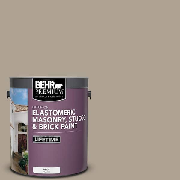 BEHR PREMIUM 1 gal. #730D-4 Garden Wall Elastomeric Masonry, Stucco and Brick Exterior Paint