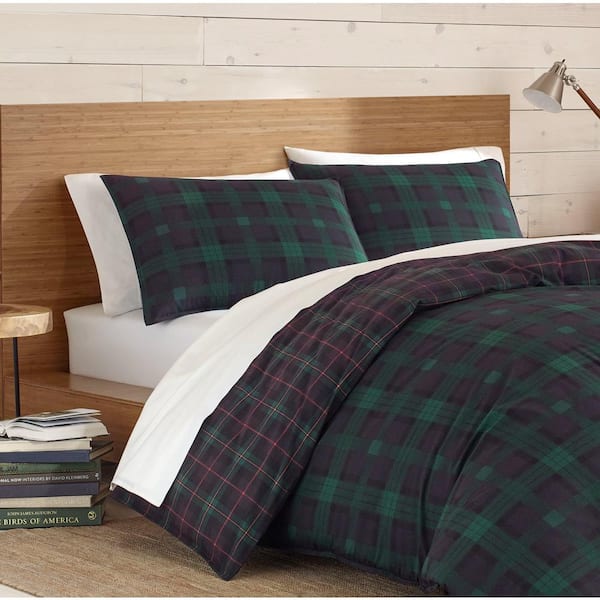 tartan plaid duvet cover