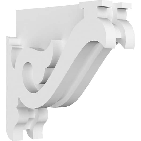 Ekena Millwork 1-7/8 in. x 6 in. x 6 in. PVC Florence Corbel